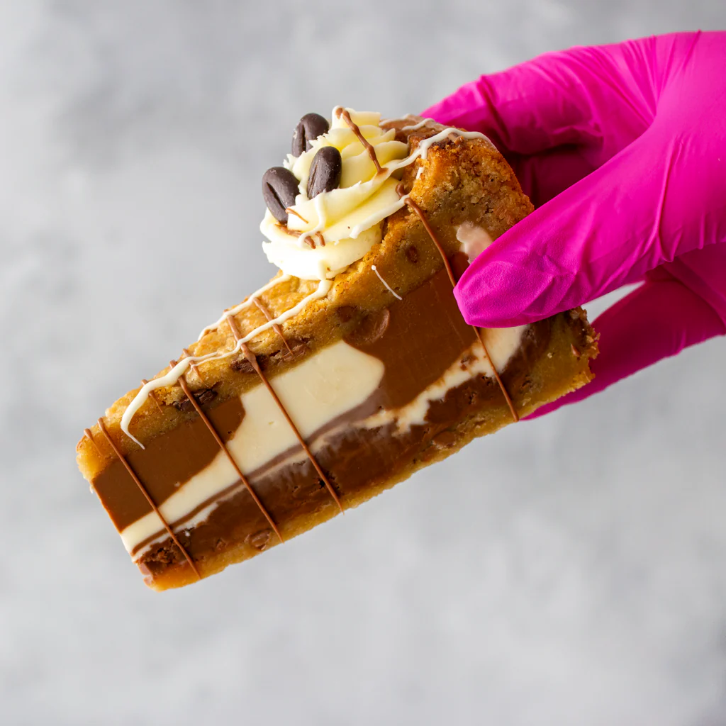 Caffe Latte Cookie Pie Slice - Image 3