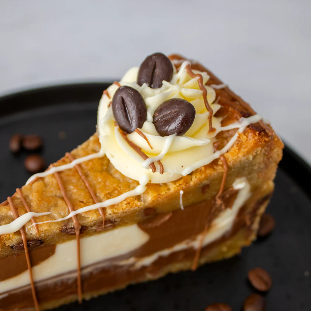 Caffe Latte Cookie Pie Slice - Image 5