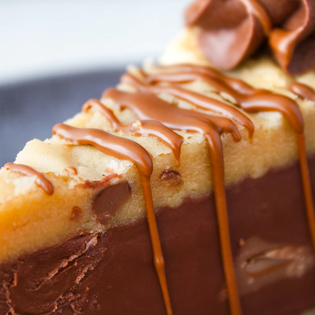 Caramel Cookie Pie Slice - Image 4