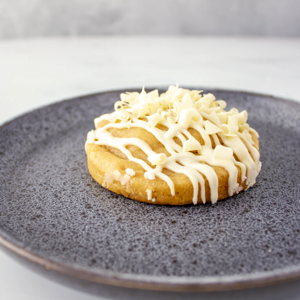 Lemon & White Chocolate Stuffed Deluxe Cookie - Image 3