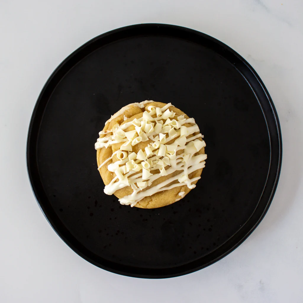 Lemon & White Chocolate Stuffed Deluxe Cookie - Image 5