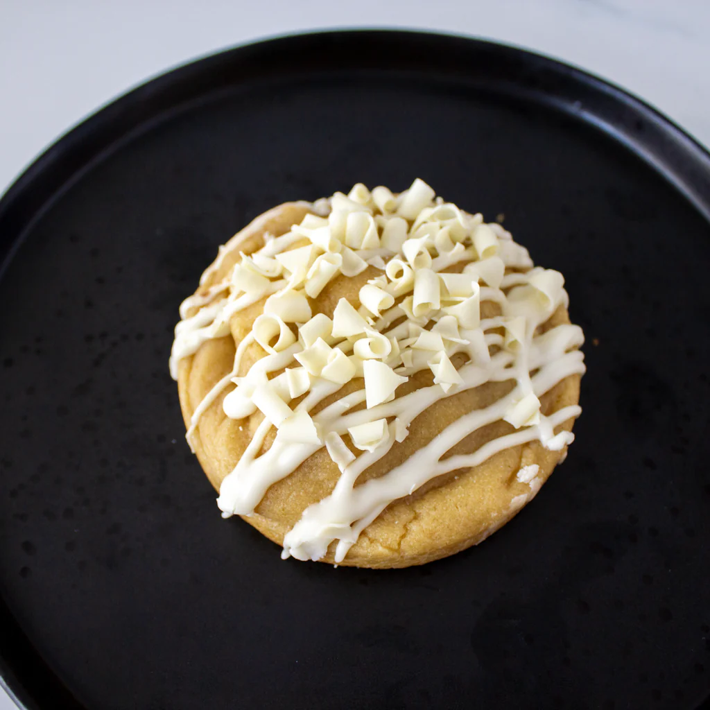 Lemon & White Chocolate Stuffed Deluxe Cookie - Image 7