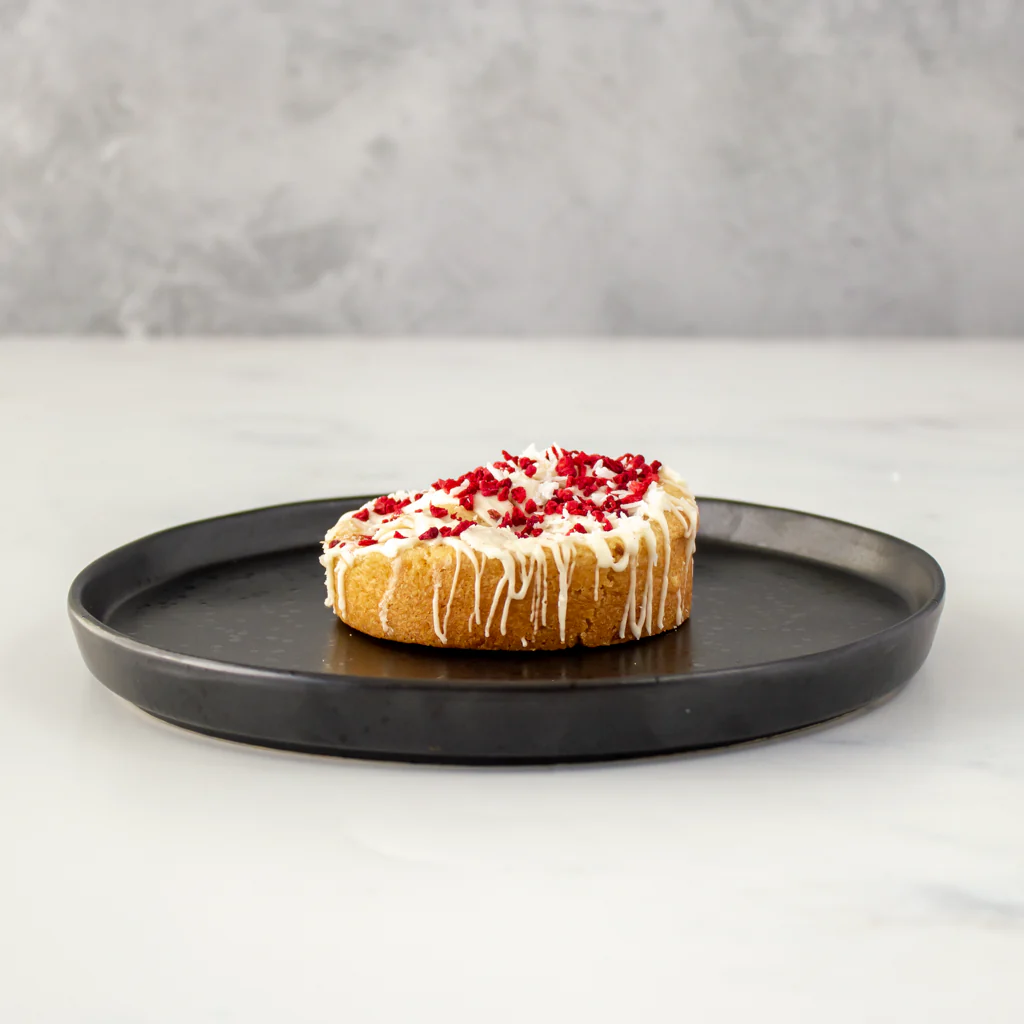 Raspberry, Coconut & White Chocolate Stuffed Deluxe Cookie - Image 3