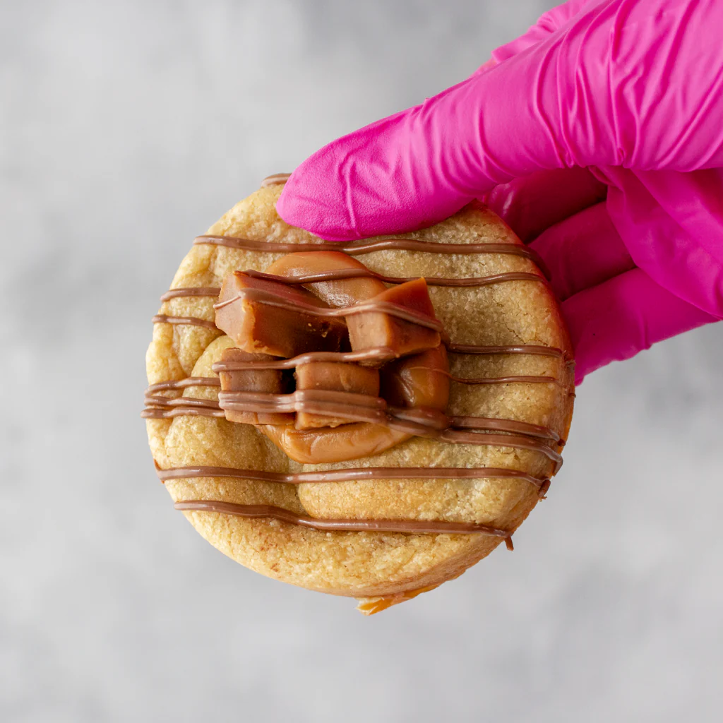 Sea Salt & Caramel Stuffed Deluxe Cookie - Image 5